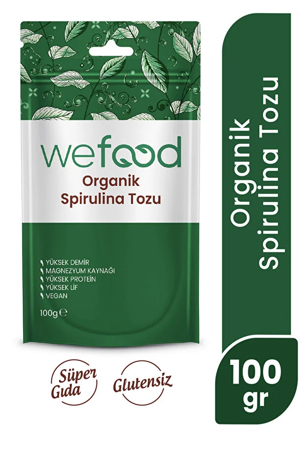 Organik Spirulina Tozu 100 gr Organik Spirulina Tozu 100 gr